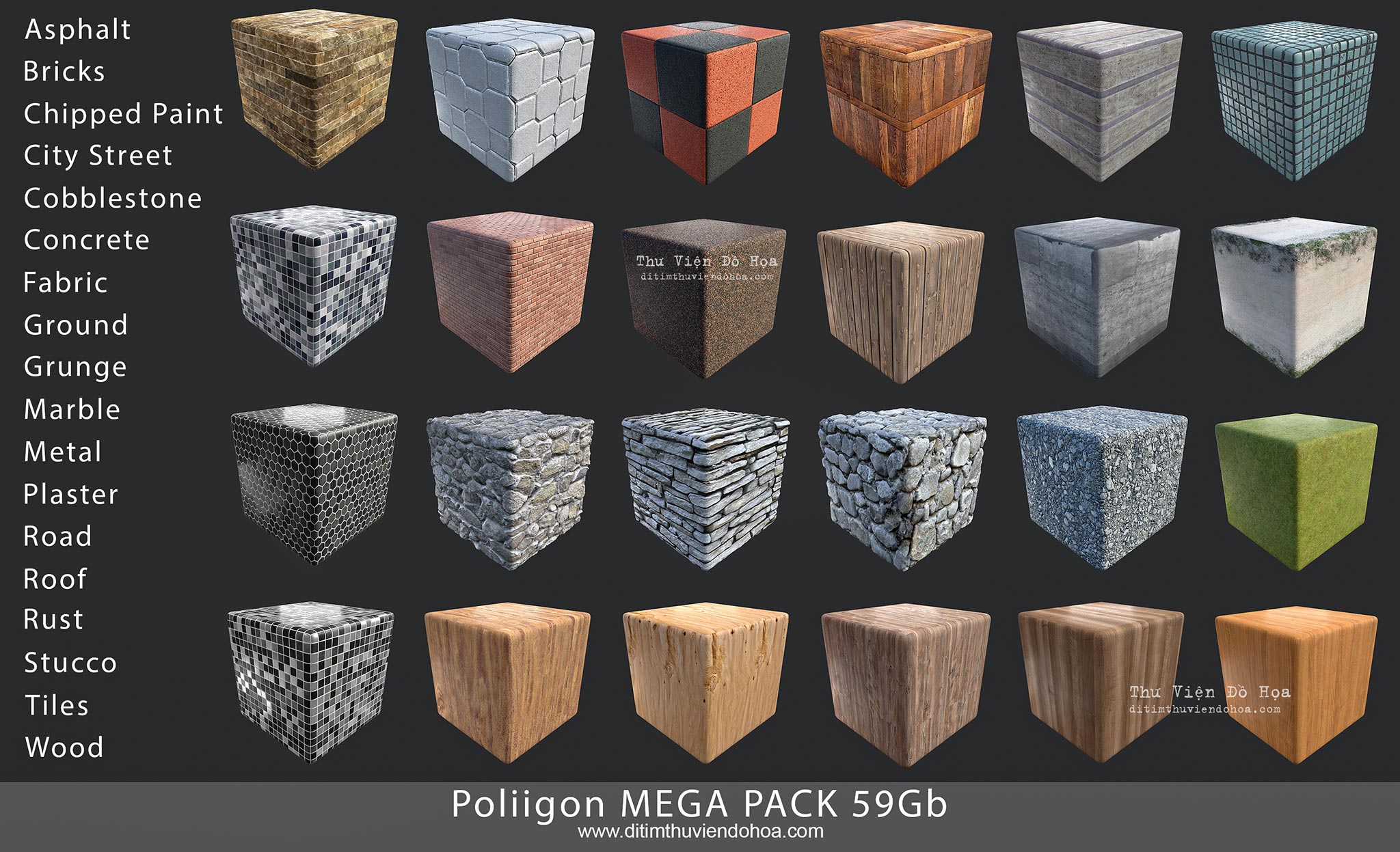Poliigon Mega Pack 2019