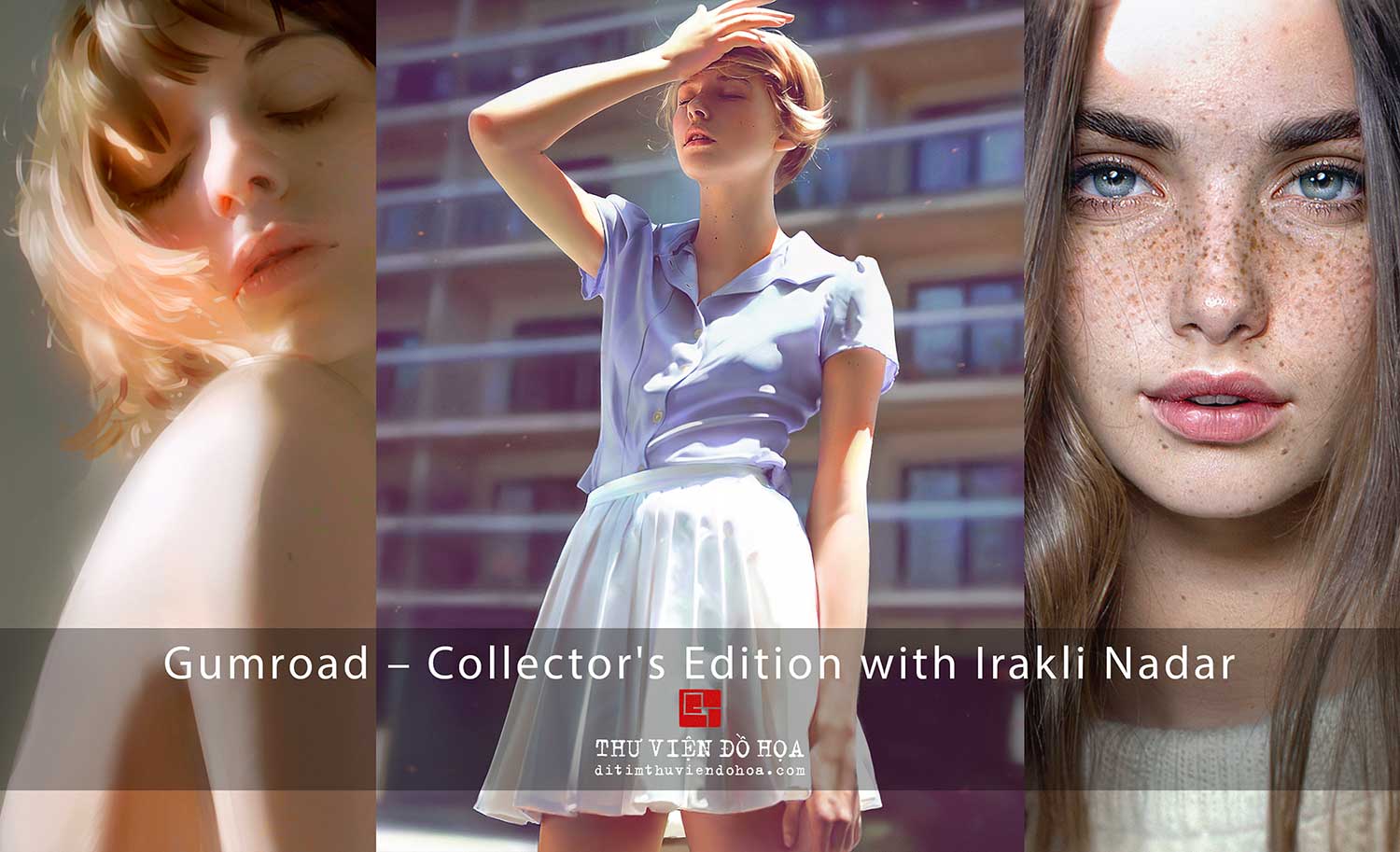 [ Tutorials ] Gumroad – Collector's Edition with Irakli Nadar | Vẽ bằng Photoshop