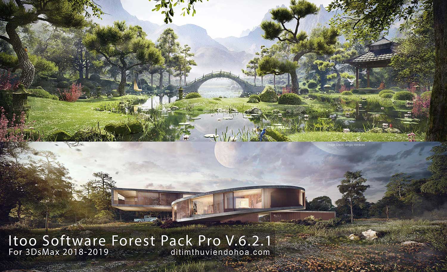 [ Plugins-3dsmax ] Itoo Software Forest Pack Pro V.6.2.1 For 3DsMax 2018-2019