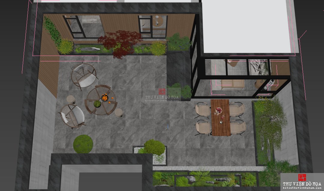 Garden Exteriors-San Vuon