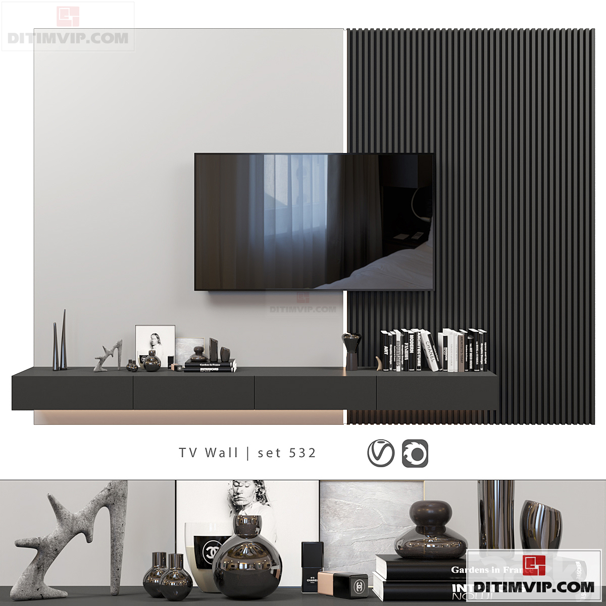 [Vip] TV Wall-4075763.623c618f11532-3dsmax - THƯ VIỆN ĐỒ HỌA