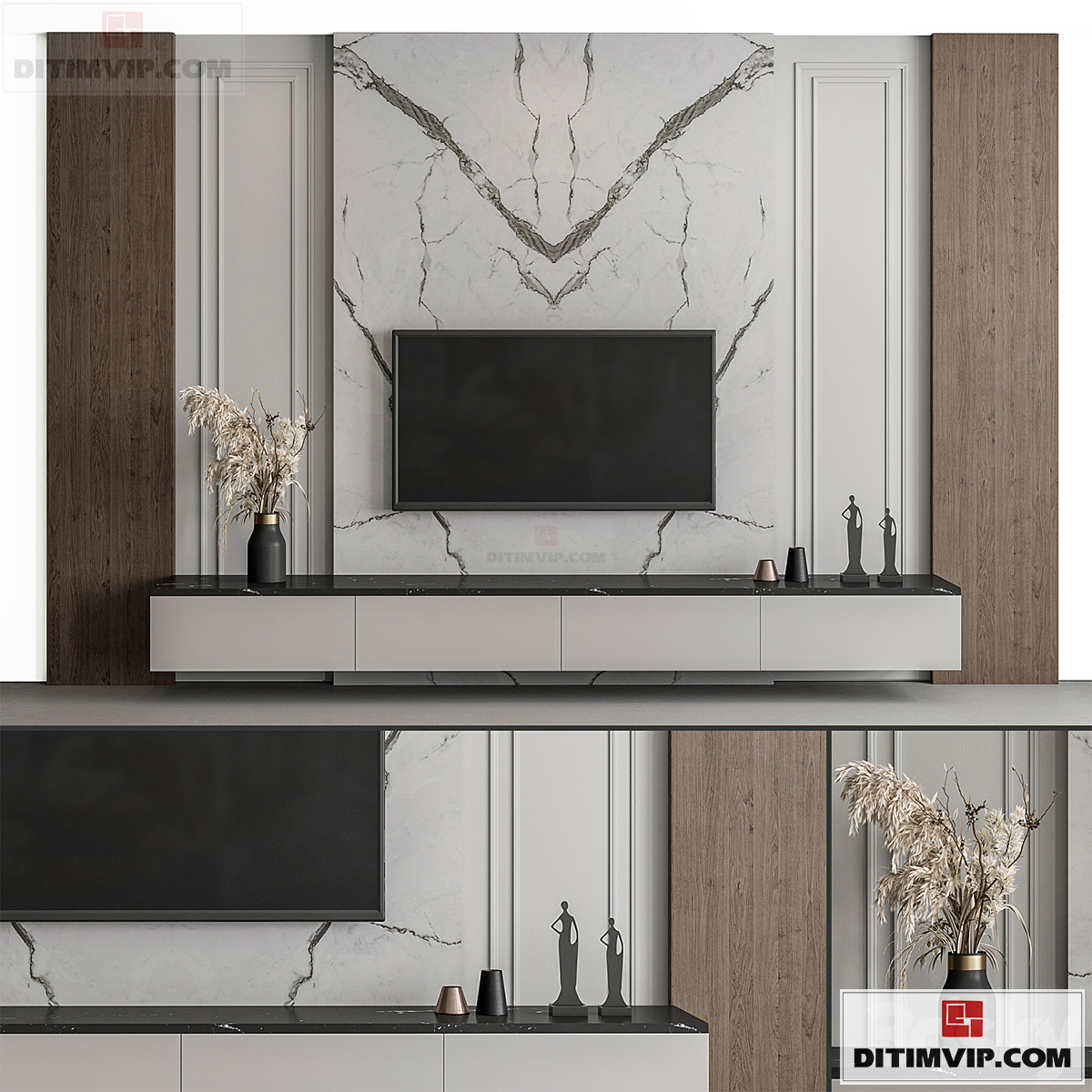 [Vip] TV Wall-4343115.62d61ae04ceba-3dsmax - THƯ VIỆN ĐỒ HỌA